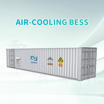 Καλή τιμή. KonJa Αεροψύξη ESS 40FT 2.58MWh 768Vdc Βαθιά κυκλική μπαταρία Συστήμα αποθήκευσης ενέργειας 400Vac Συσκευή μπαταρίας σε απευθείας σύνδεση